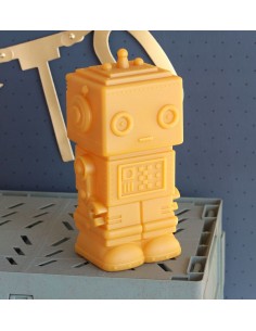 Luz Quitamiedos Robot Amarillo