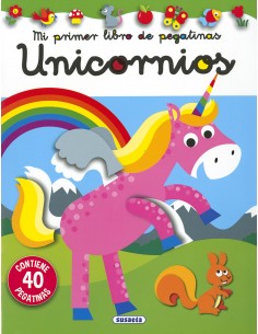 Libro de pegatinas Unicornios