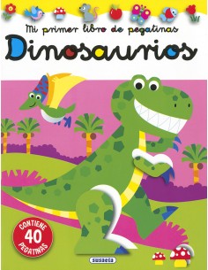 Libro de pegatinas Dinosaurios