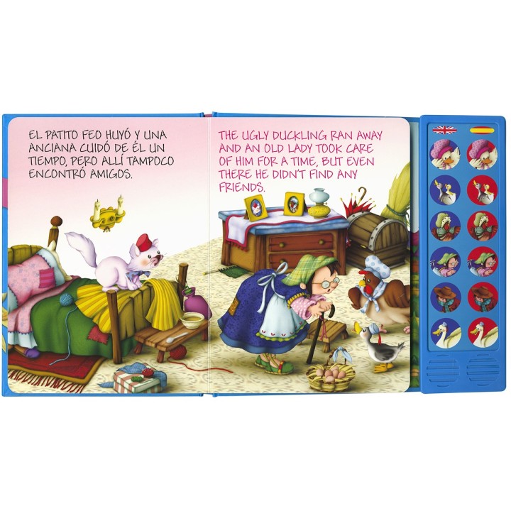 El patito feo - The Ugly Duckling (Audio libro bilingüe)