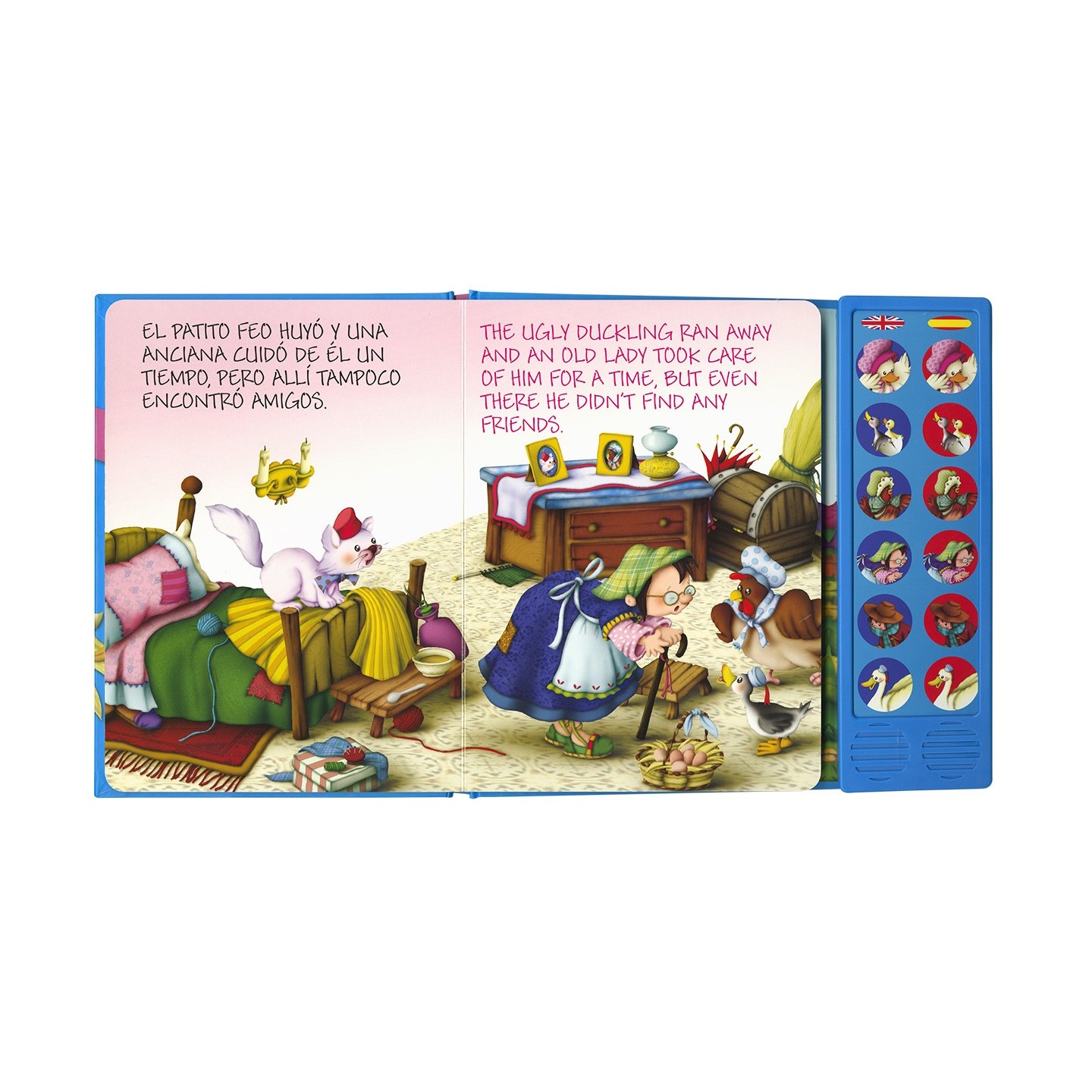 El patito feo - The Ugly Duckling (Audio libro bilingüe)