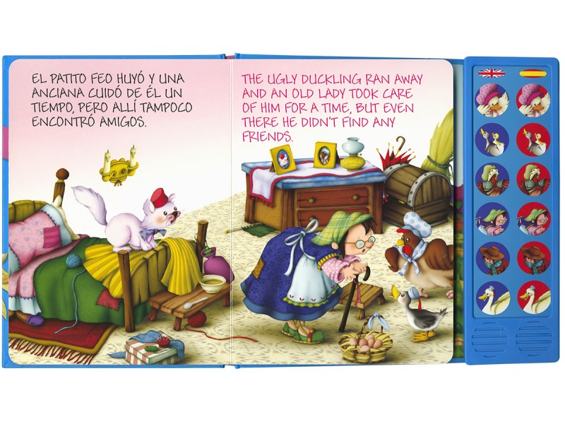 El patito feo - The Ugly Duckling (Audio libro bilingüe)