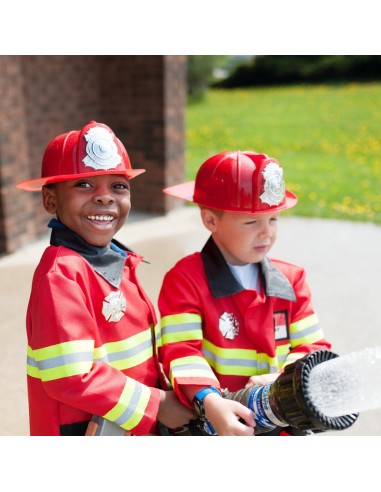 Manualidades - Como hacer un sombrero de bombero con un