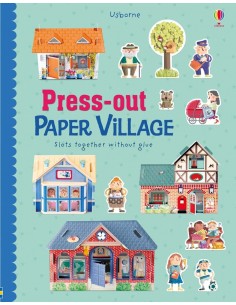 Press-out Paper Village