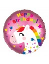 Globo Foil Cumpleaños Unicornio Satin