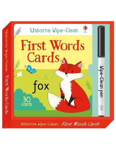 Wipe-Clean: First Words Cards