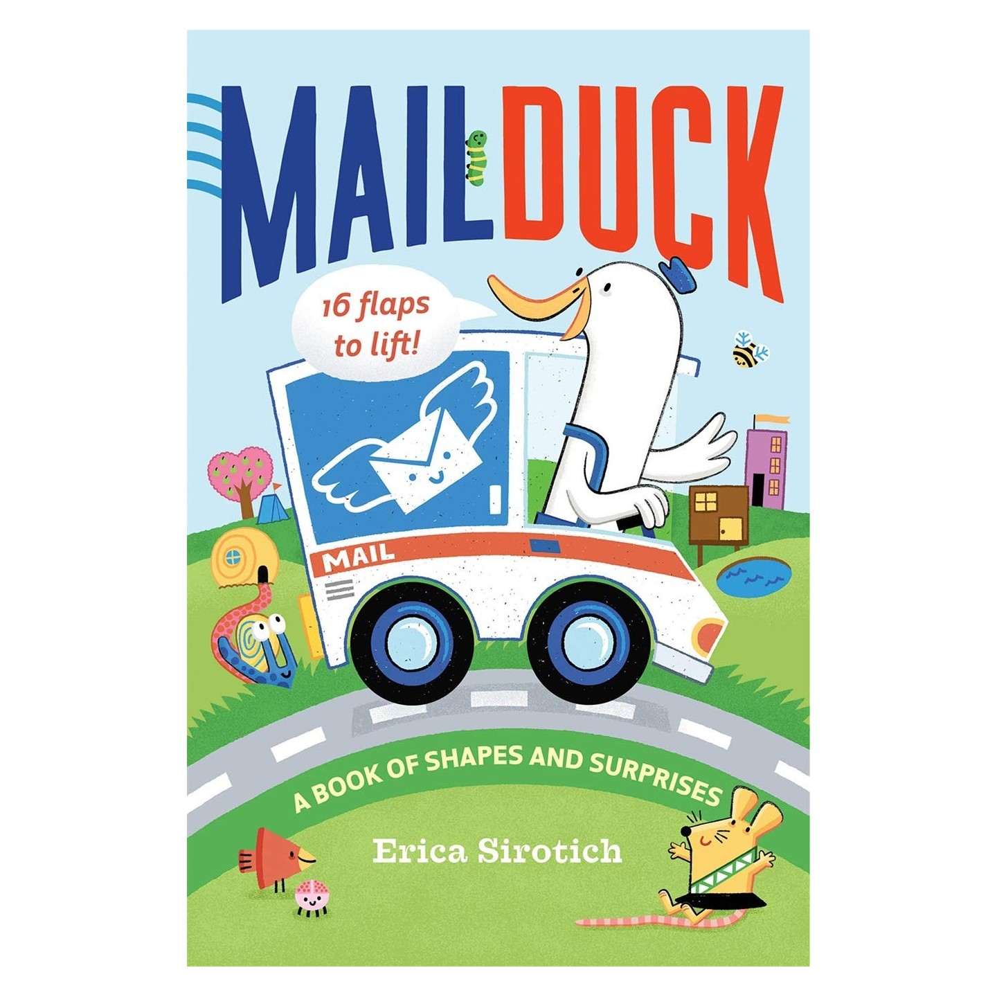 Mail Duck: A Book of Shapes and Surprises