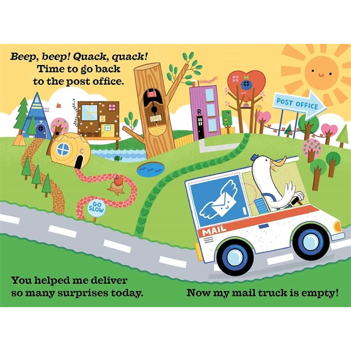 Mail Duck: A Book of Shapes and Surprises