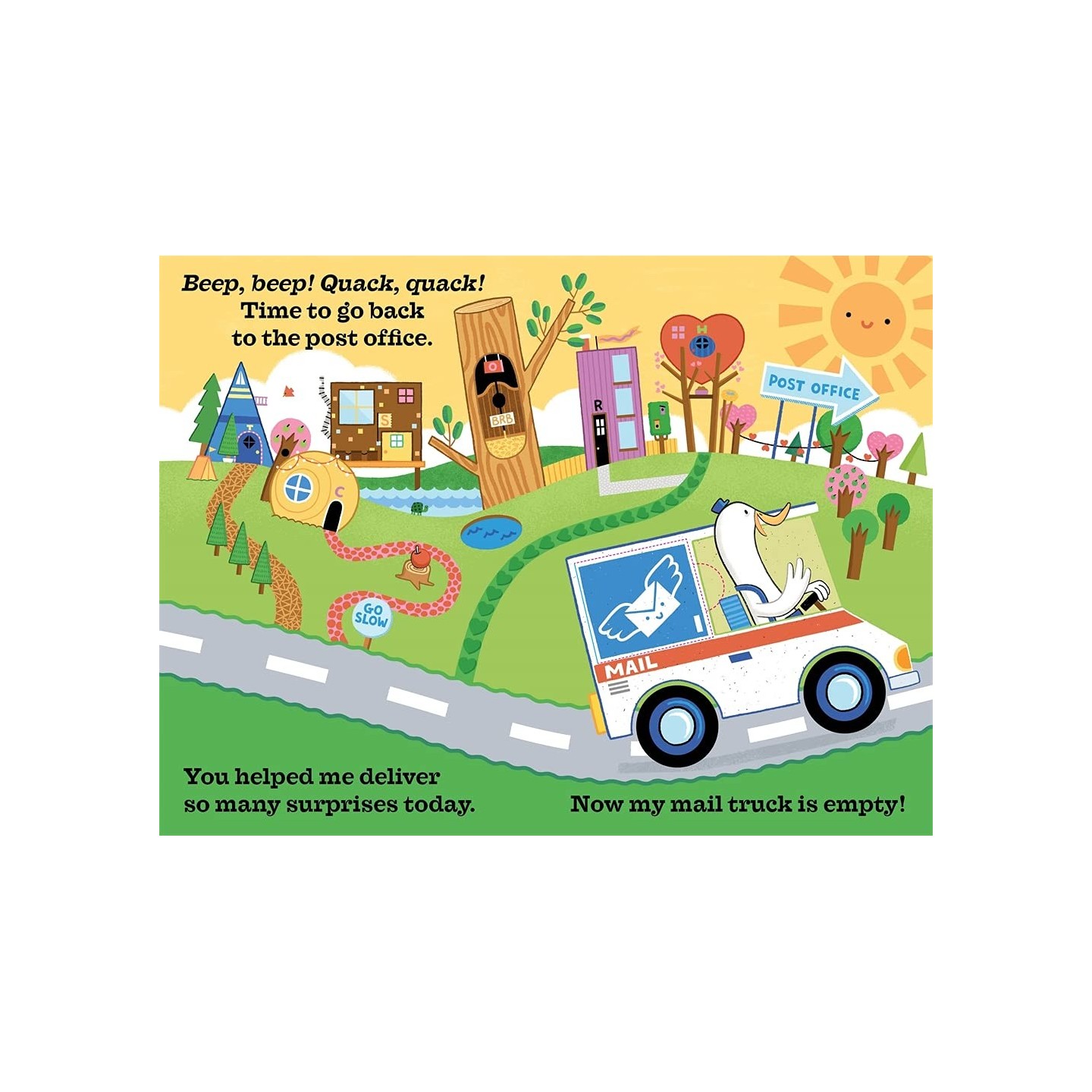 Mail Duck: A Book of Shapes and Surprises