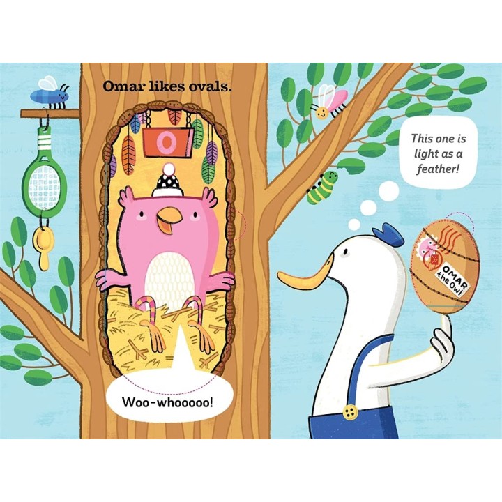 Mail Duck: A Book of Shapes and Surprises