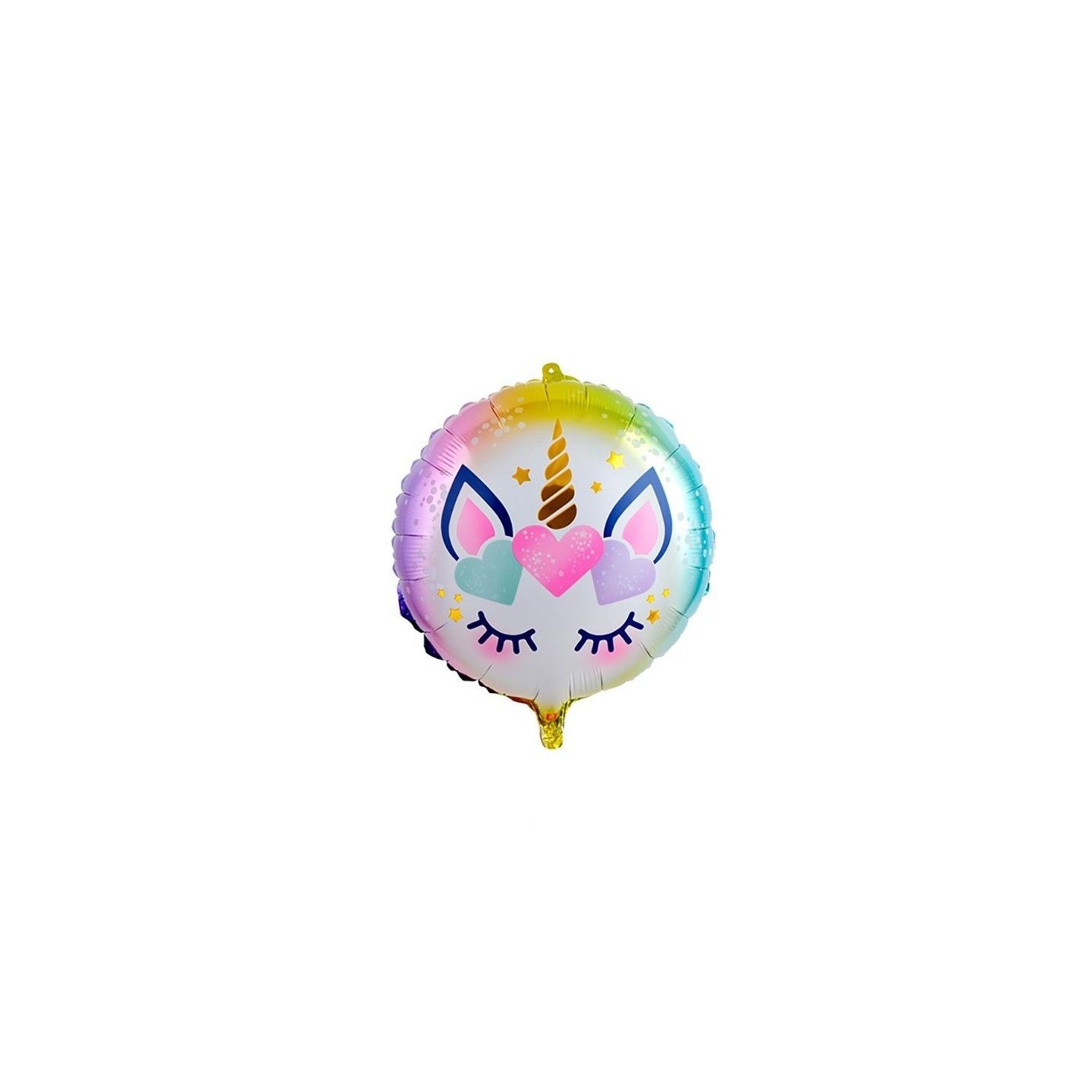 Globo Foil Unicornio Pestañas