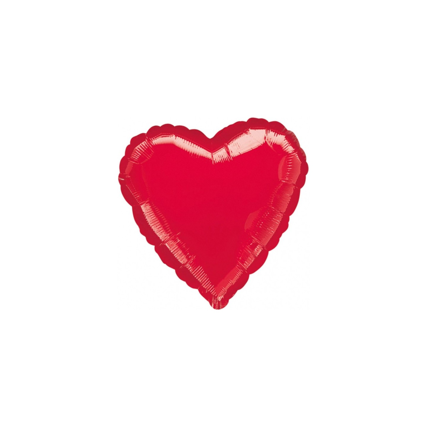 Globo Foil Corazon Rojo 80 cms.