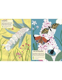 Garden Insects and Bugs: My nature sticker Activity Book 2