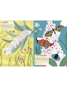 Garden Insects and Bugs: My nature sticker Activity Book 2