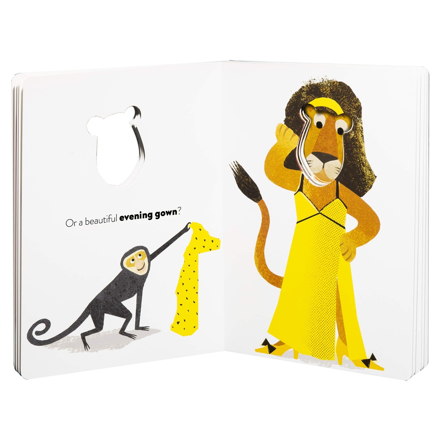 Mr. Lion Dresses Up!