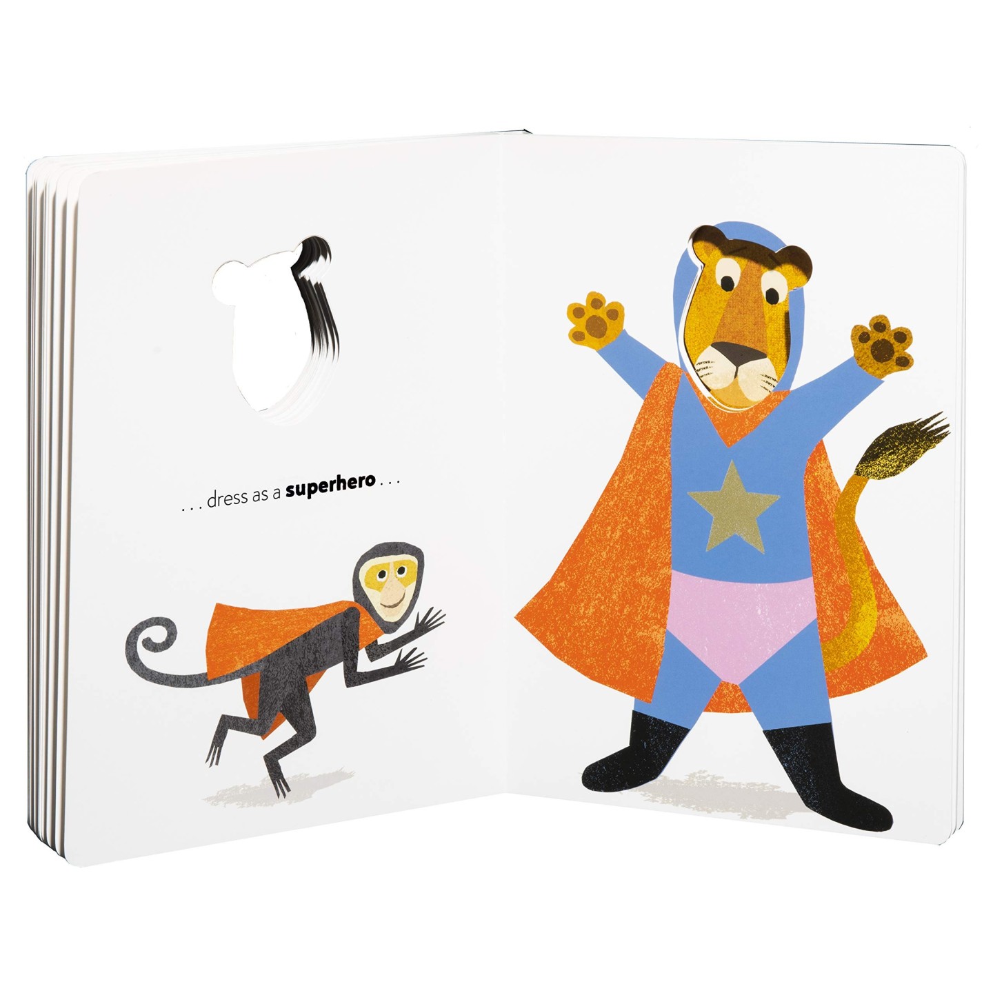 Mr. Lion Dresses Up!