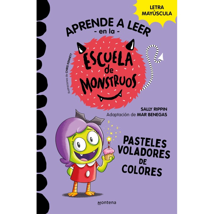 Escuela de Monstruos. 5 Pasteles voladores de colores