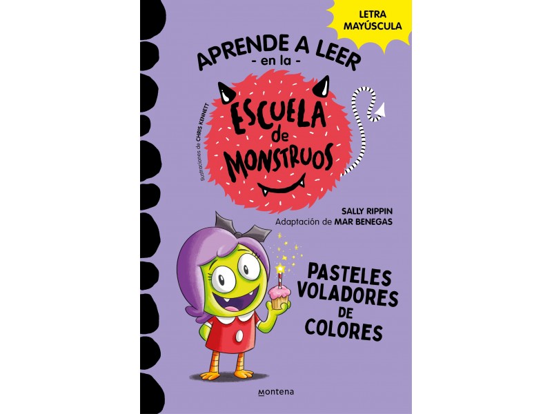 Escuela de Monstruos. 5 Pasteles voladores de colores