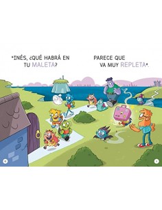 Escuela de Monstruos. 5 Pasteles voladores de colores 2