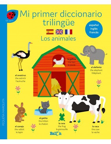 Diccionario trilingüe. Los animales
