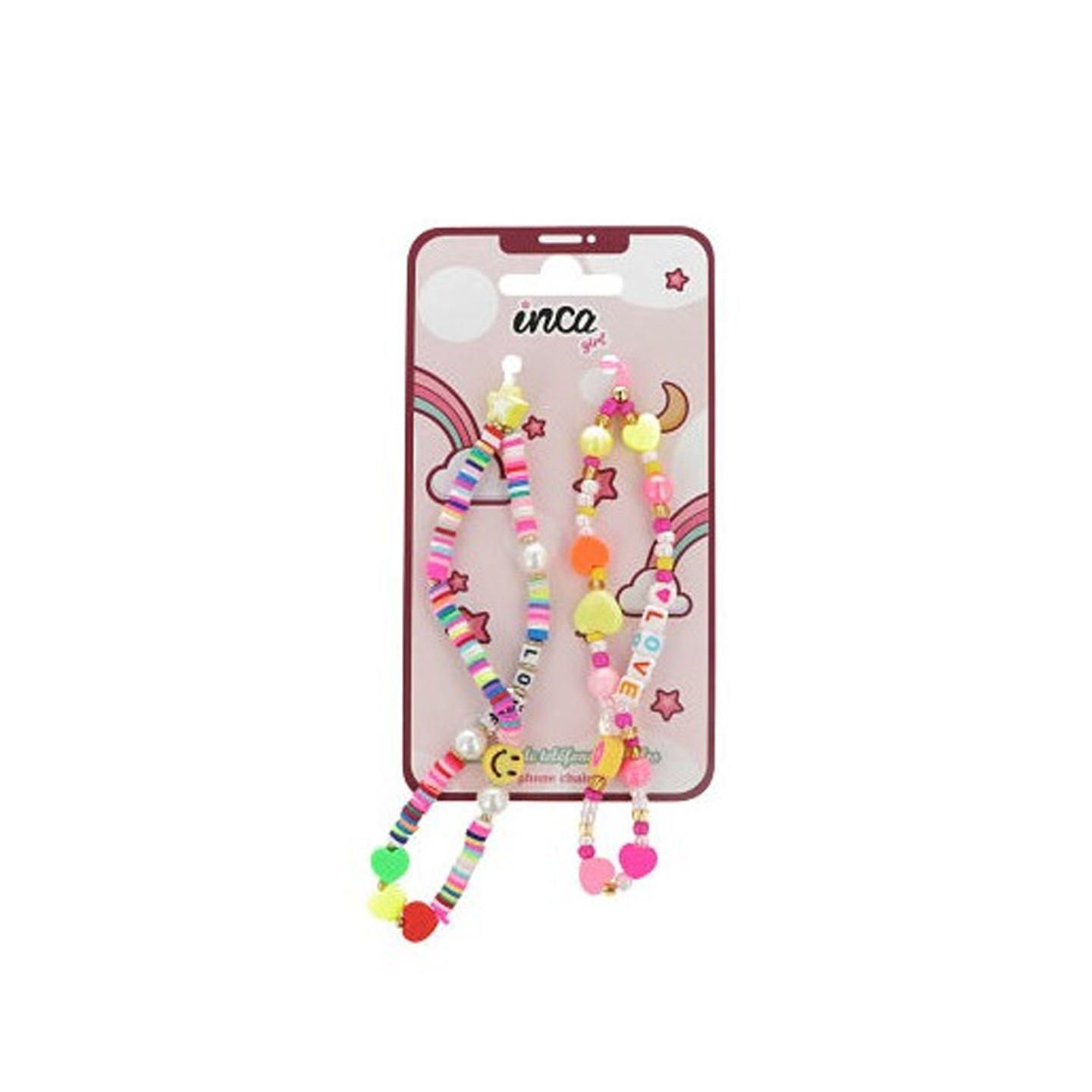 Set 2 cadenas para colgar el movil