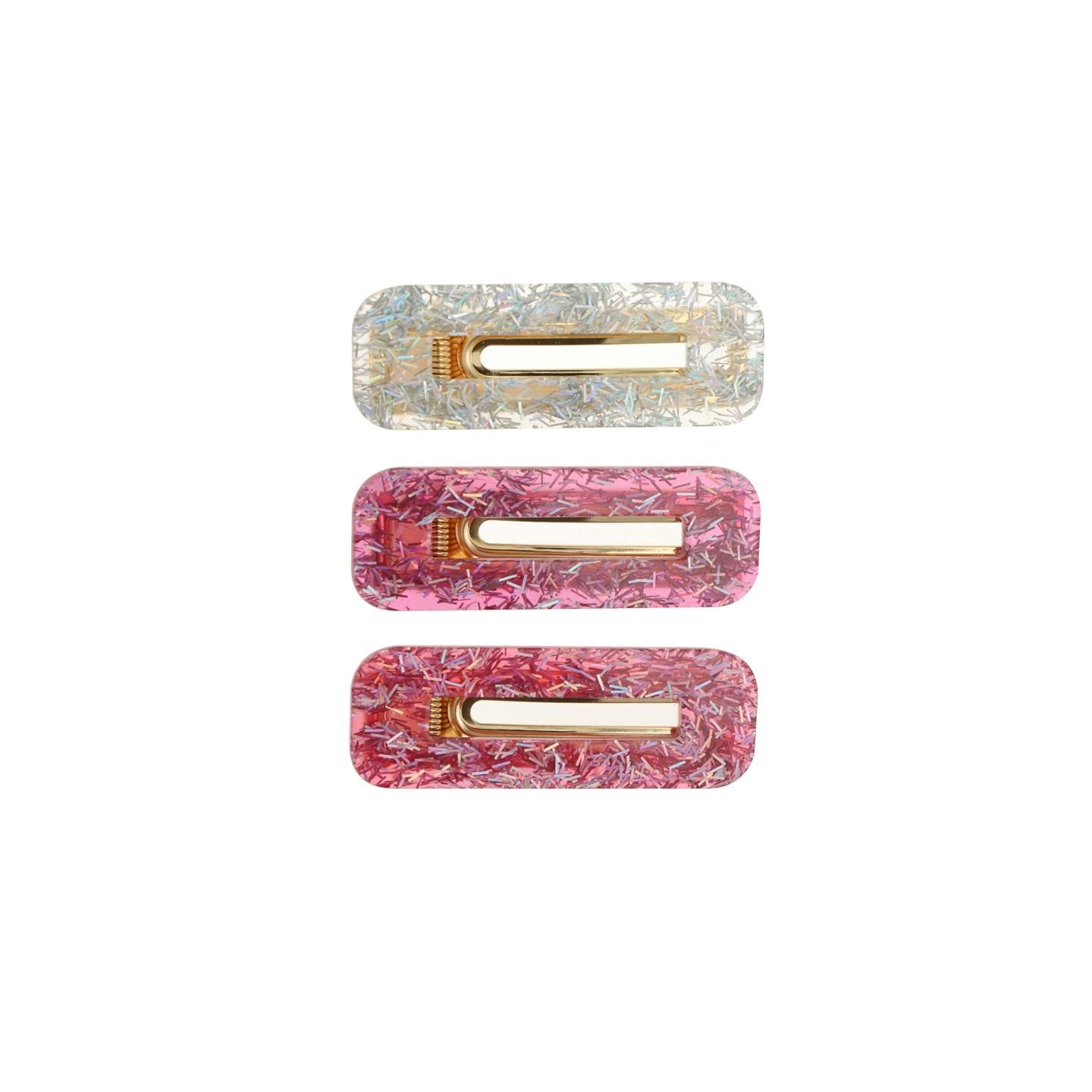 Set 3 Pinzas Brillantes