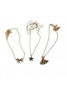 Set 3 Collares Unicornio 2