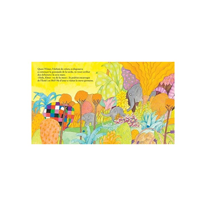 Elmer y el cuento de buenas noches