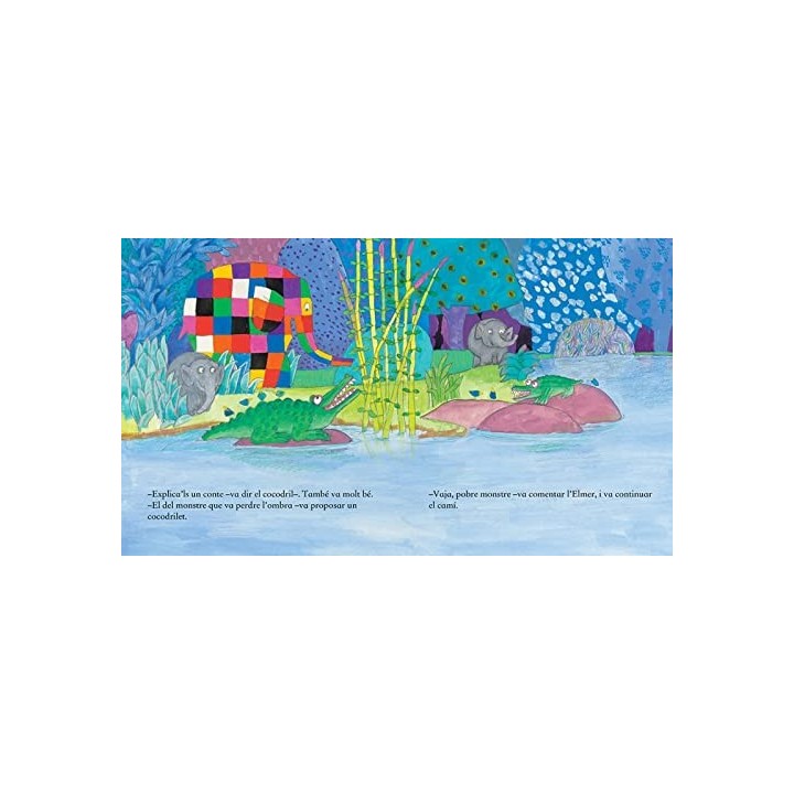 Elmer y el cuento de buenas noches