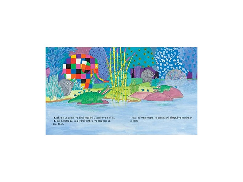 Elmer y el cuento de buenas noches