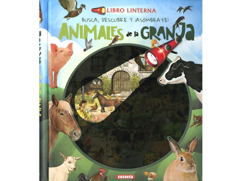 Libro Linterna - Animales de la Granja