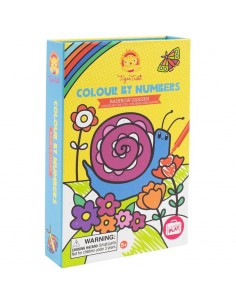 Colorea con Números - El Jardín Arcoíris