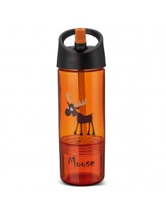 Botella doble Naranja Alce 300ml + 150ml