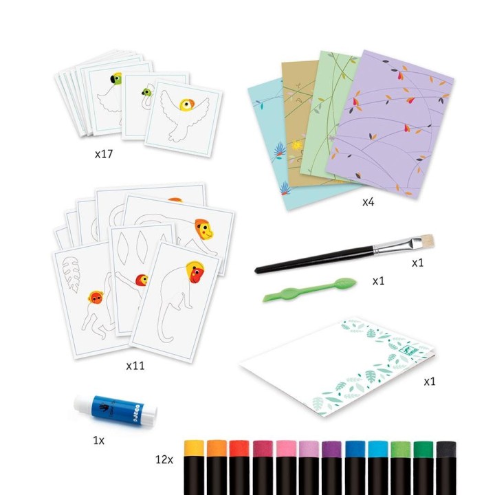 Taller Selva colorida