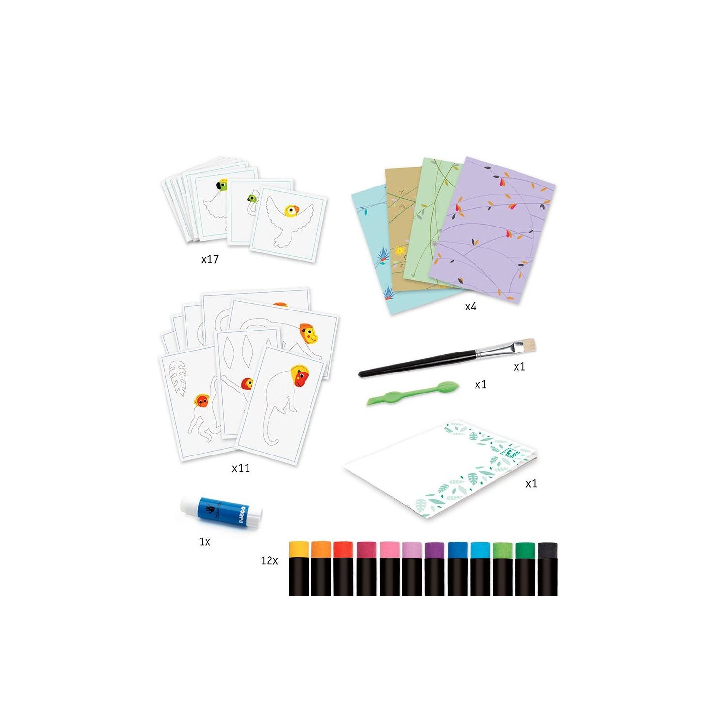 Taller Selva colorida