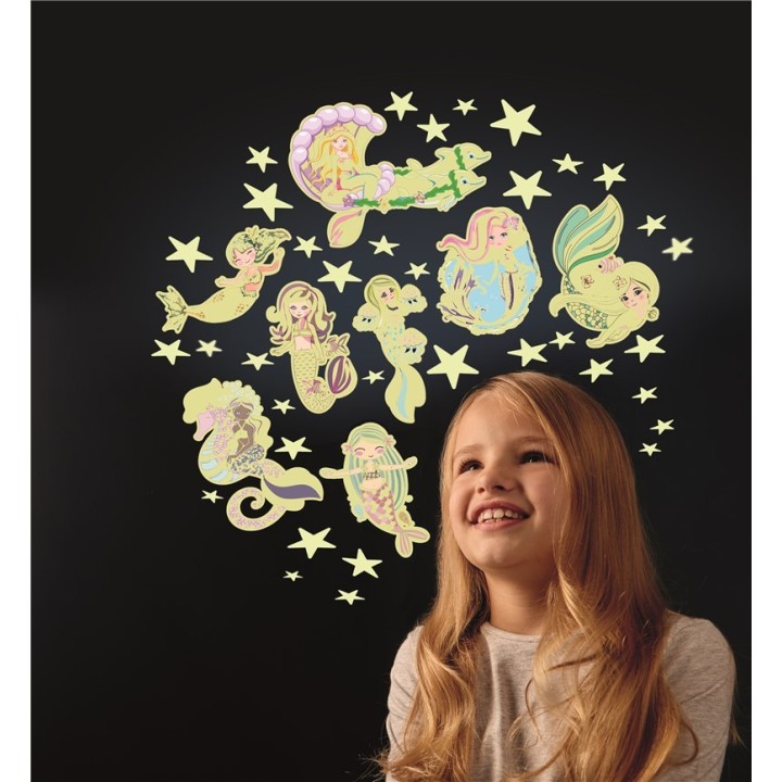 Sirenas y Estrellas Fluorescentes