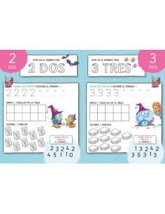 Aprender los NÚMEROS en la Escuela de Monstruos 2