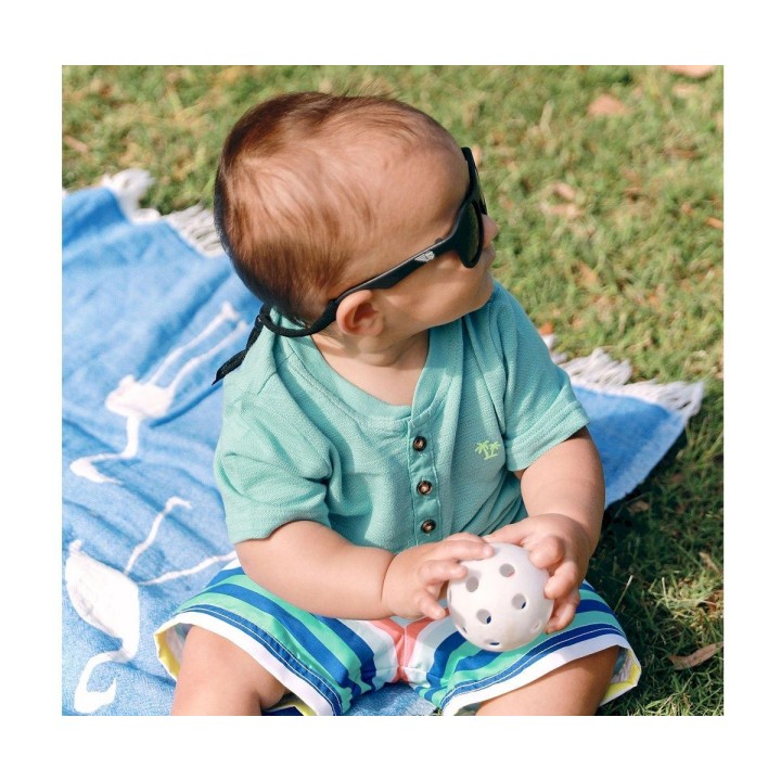 Cinta Tela Gafas de Sol Niños Rosa Pastel