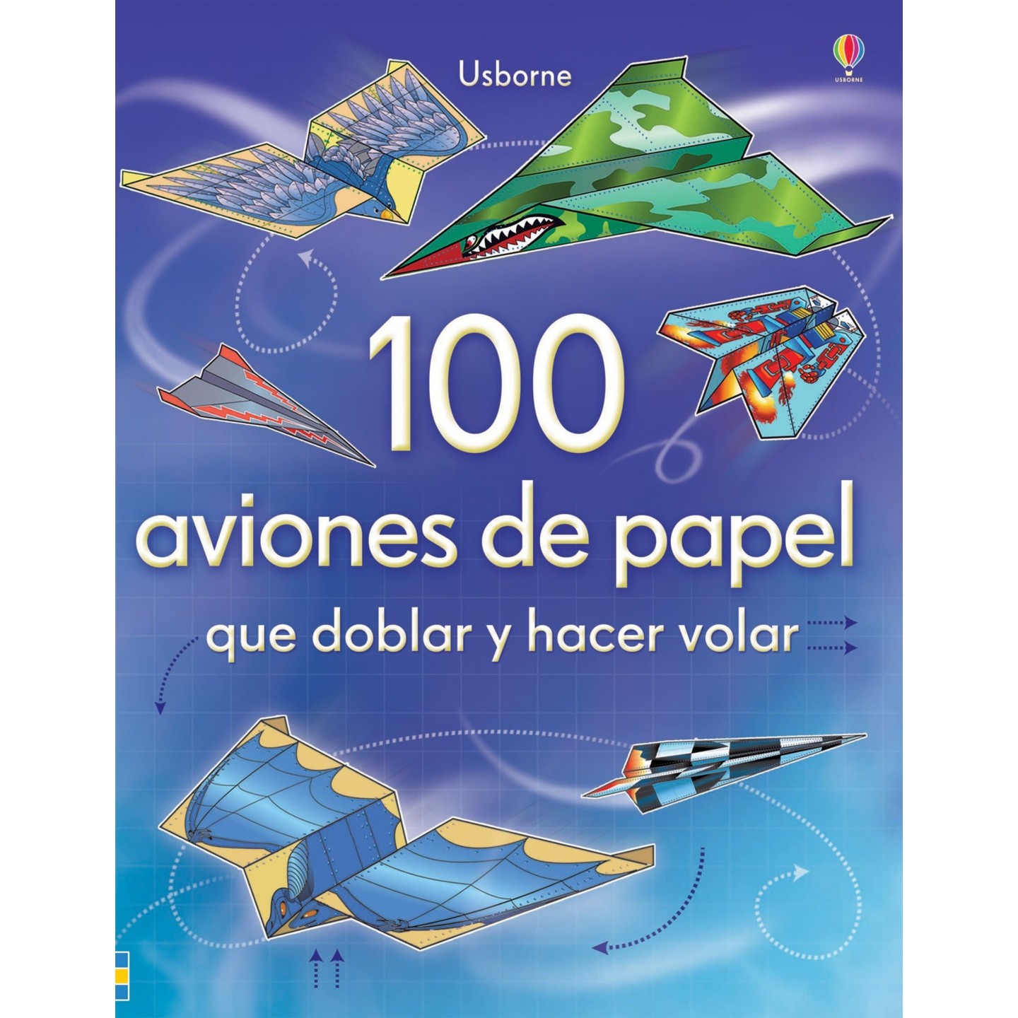 100 aviones de papel