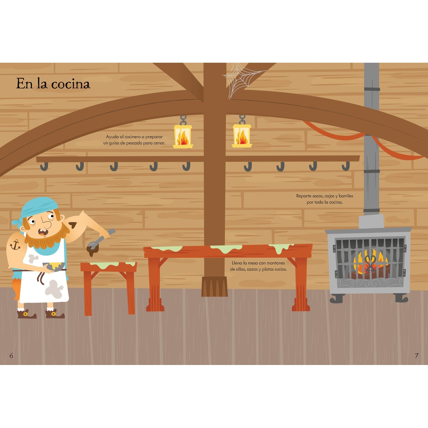 Mi pequeño libro de Pegatinas - Piratas