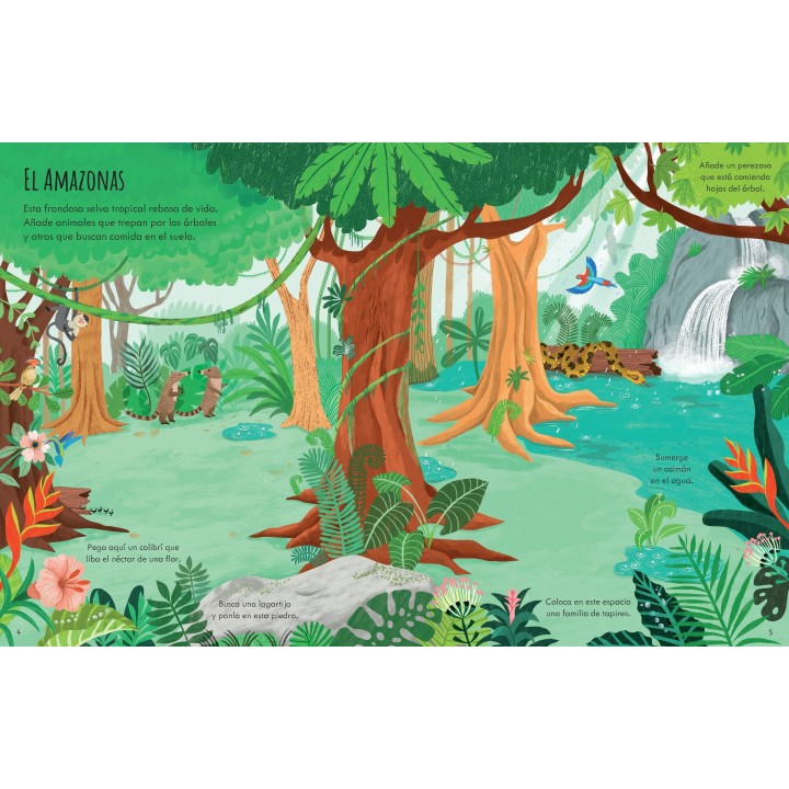 Mi primer libro de Pegatinas - Nuestro Planeta