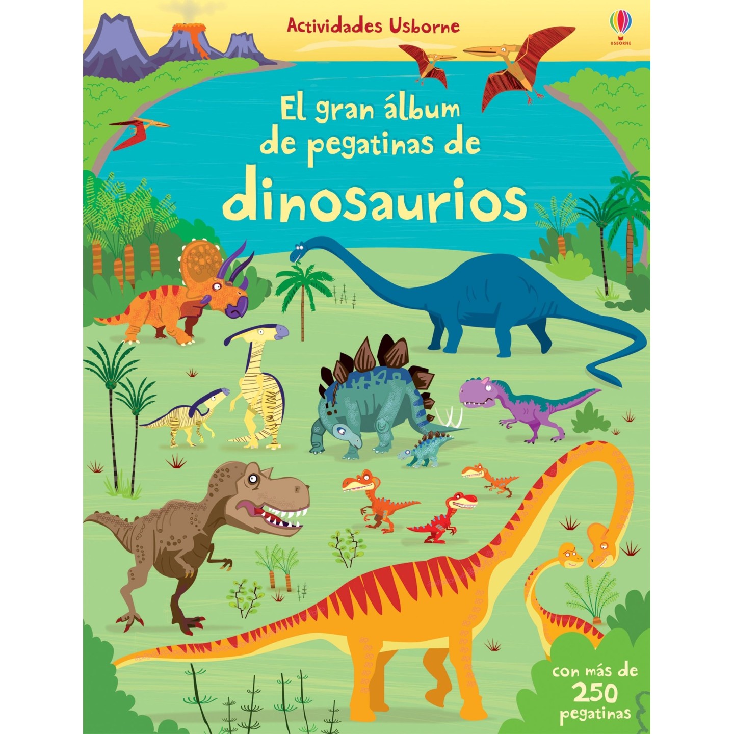 El Gran Álbum de Pegatinas de Dinosaurios