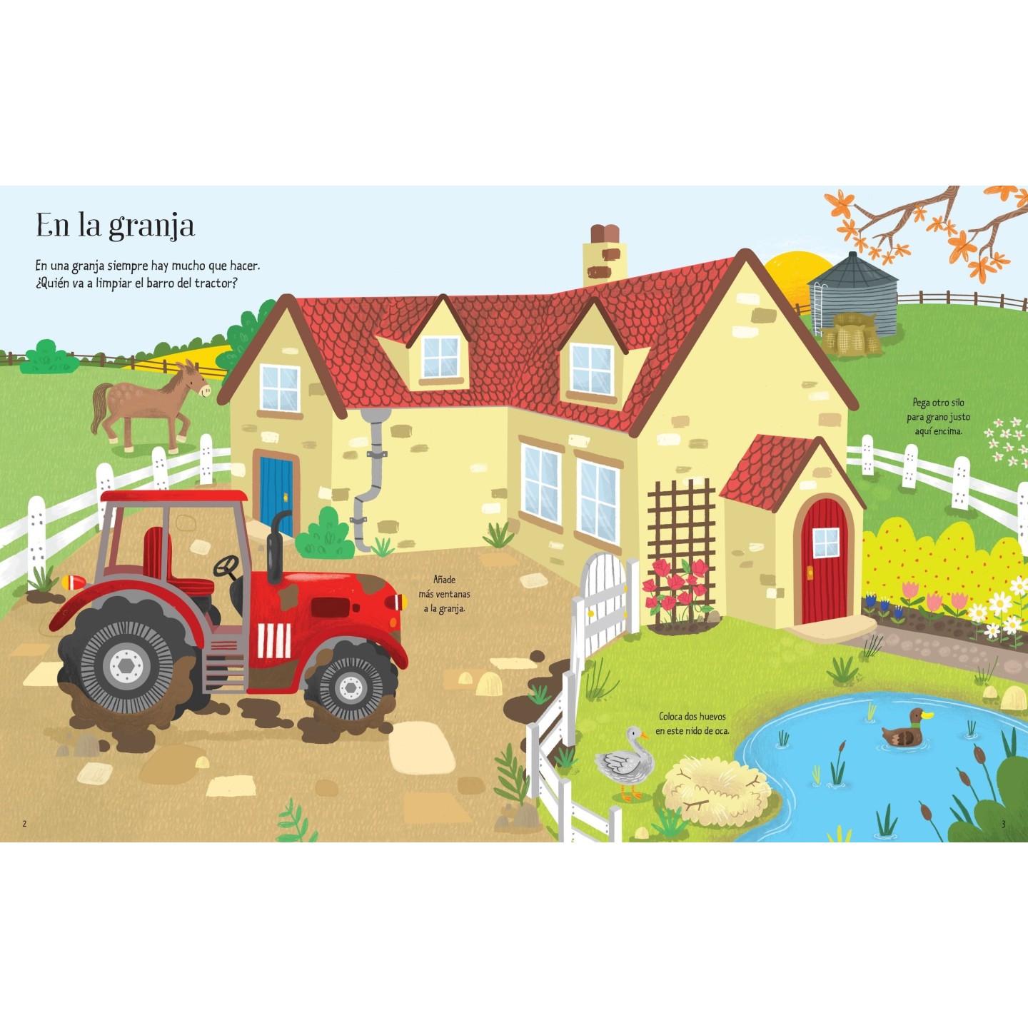 Mi primer libro de Pegatinas - La Granja