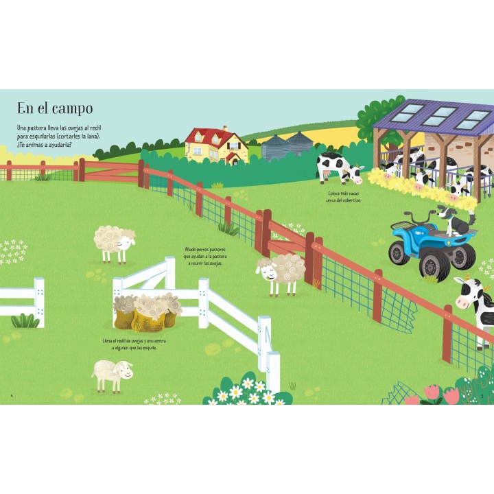 Mi primer libro de Pegatinas - La Granja