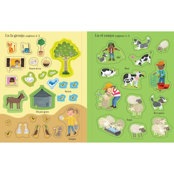 Mi primer libro de Pegatinas - La Granja
