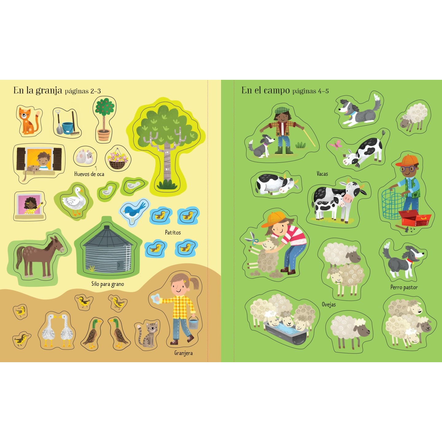 Mi primer libro de Pegatinas - La Granja