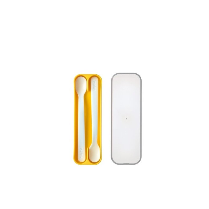 Set 2 cucharas infantiles Amarillo