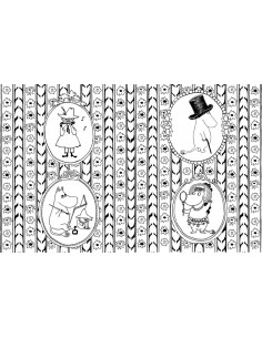Los Mumin. Un libro para colorear 2