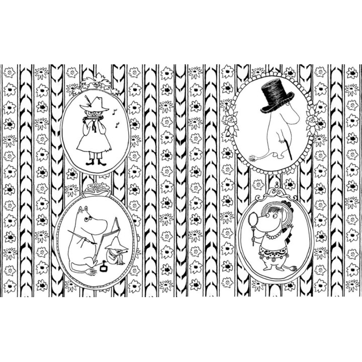 Los Mumin. Un libro para colorear