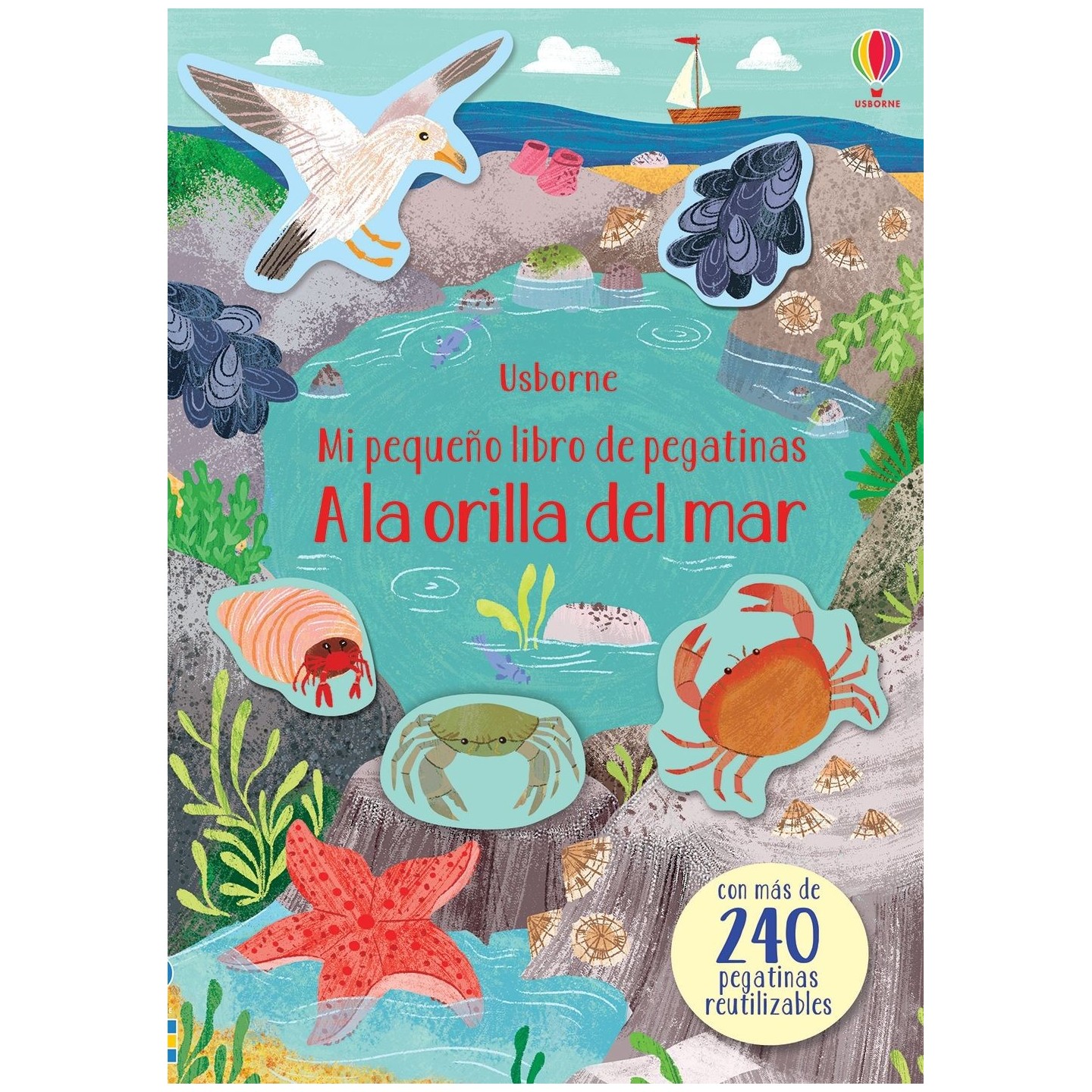 Mi pequeño libro de Pegatinas - A la orilla del mar